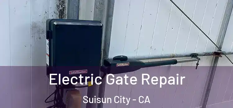 Electric Gate Repair Suisun City - CA