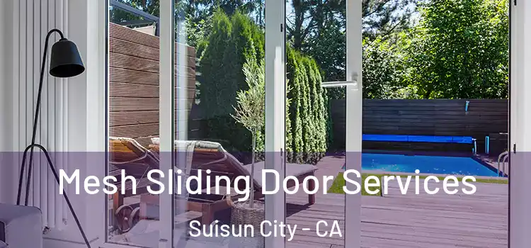 Mesh Sliding Door Services Suisun City - CA