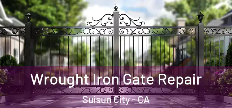 Wrought Iron Gate Repair Suisun City - CA
